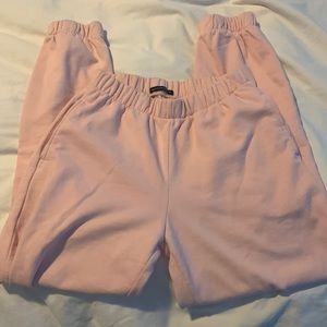 Brandy Melville Rosa Sweatpants
